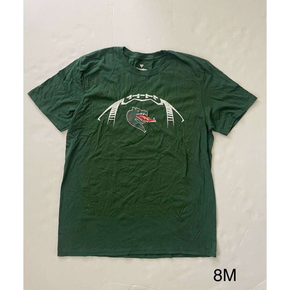 Men's Fanatics Green UAB Blazers Playmaker Football 67 Tater Reid Size Large‎